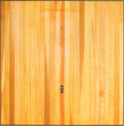 Up & Over Timber Infill Sample Door - Hörmann 2009 - Vertical